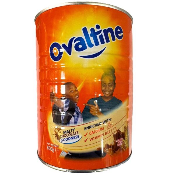 Ovaltine Malted Food Drink Tin 800g
