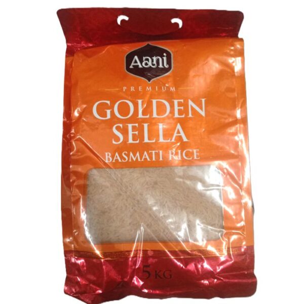 Aani Golden Sella Basmati Rice 5kg