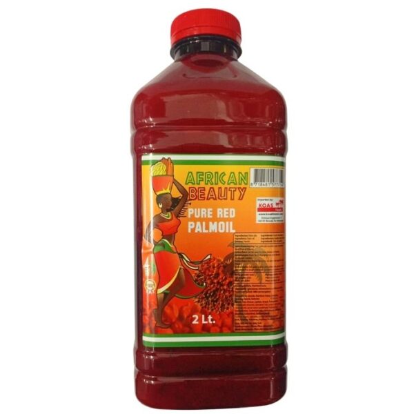 African Beauty Pure Red Palm Oil 2 Liters
