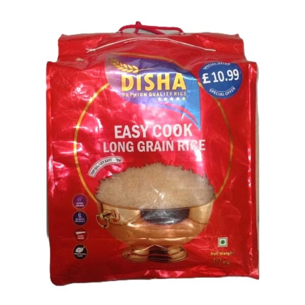 Disha Easy Cook Long Grain Rice 10kg