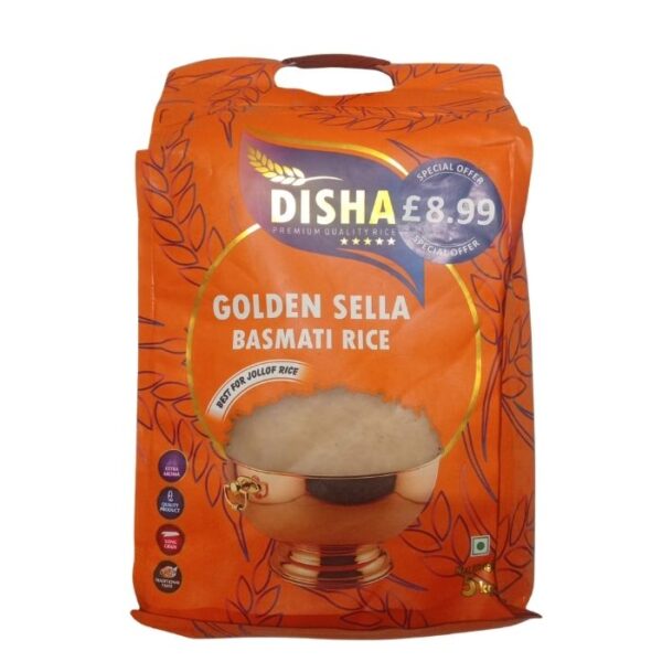 Disha Golden Sella Basmati Rice 5kg