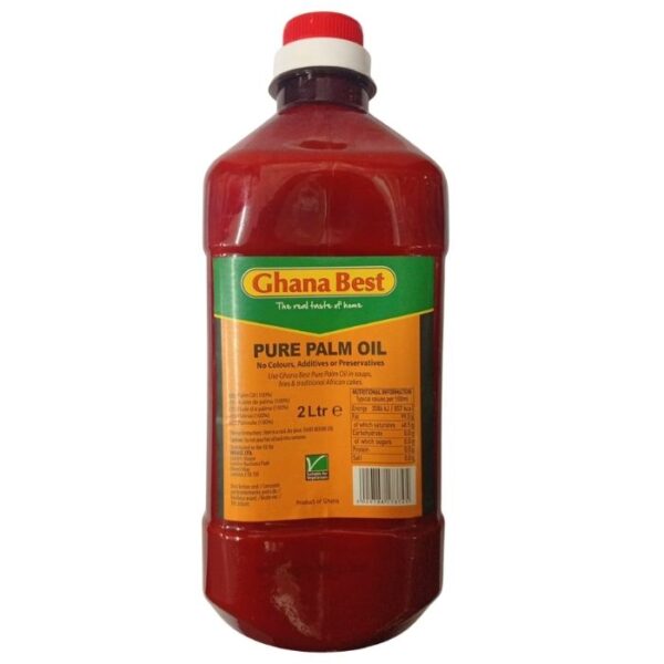 Ghana Best Pure Palm Oil 2 Litres