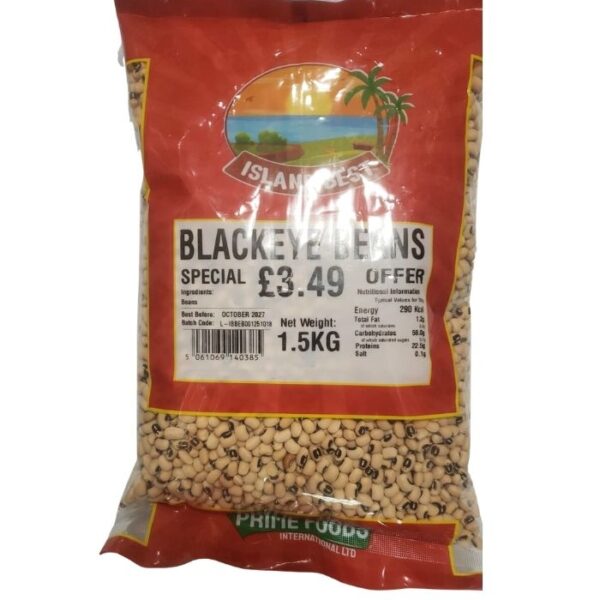 Island Black Eye Bean 1.5kg