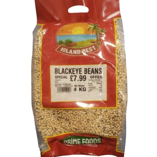 Island Black Eye Bean 4kg