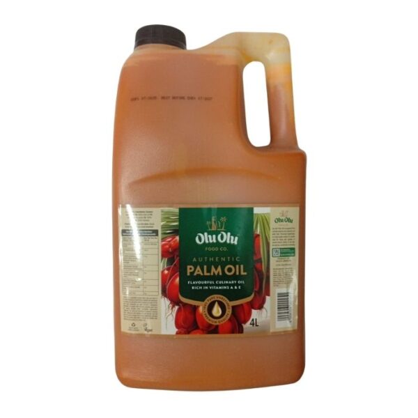 Olu Olu Authentic Palm Oil 4 Litres