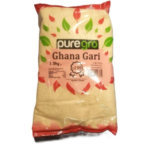 Puregro Ghana Garri 1.5kg