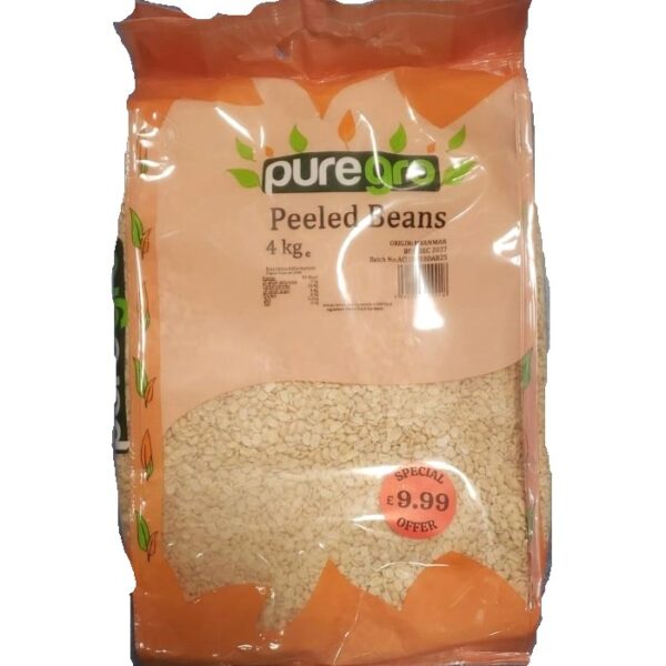 Puregro Peeled Beans 4kg