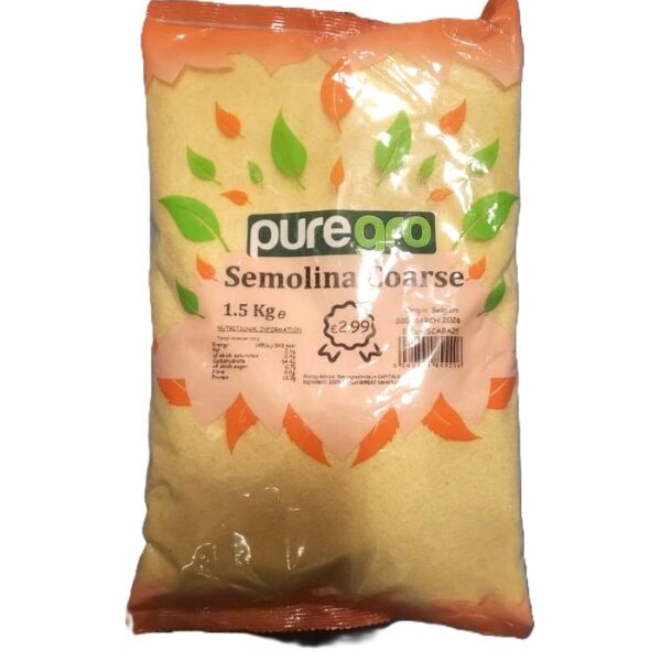 Puregro Semolina Coarse 1.5kg