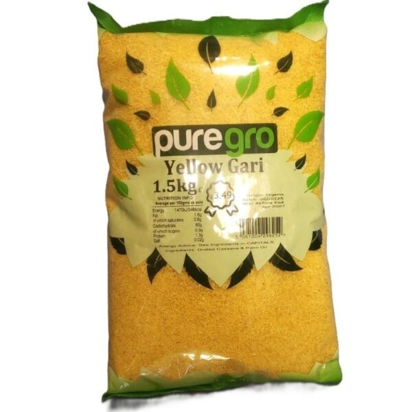 Puregro Yellow Garri 1.5kg