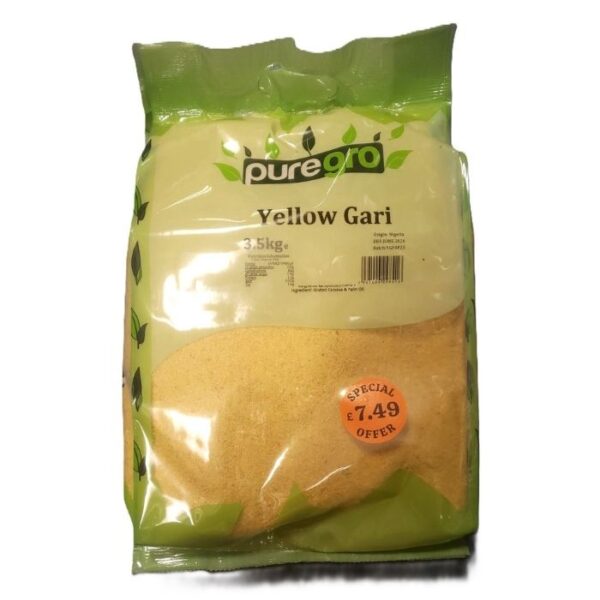 Puregro Yellow Garri 3.5kg