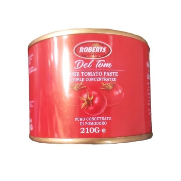 Roberts Pure Tomato Paste 210g