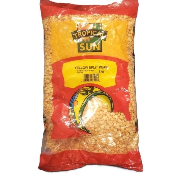 Tropical Sun Yellow Split Peas 2kg