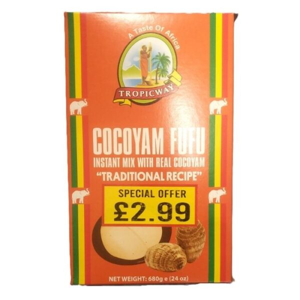 Tropicway Cocoyam Fufu 680g
