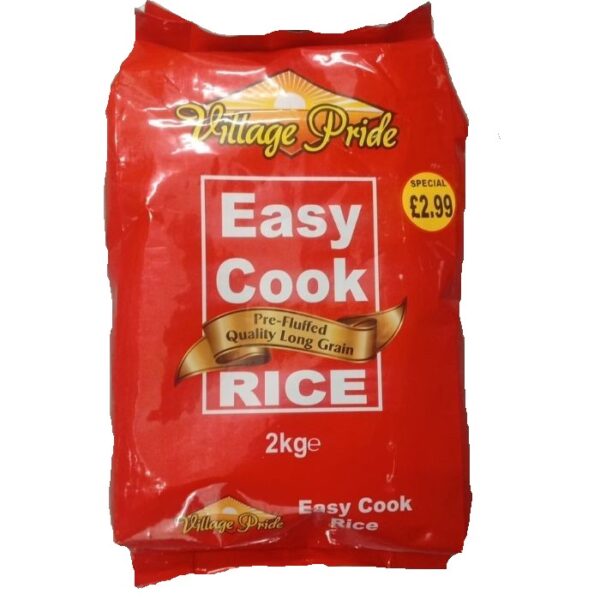Village Pride Easy Cook Rice 2kg