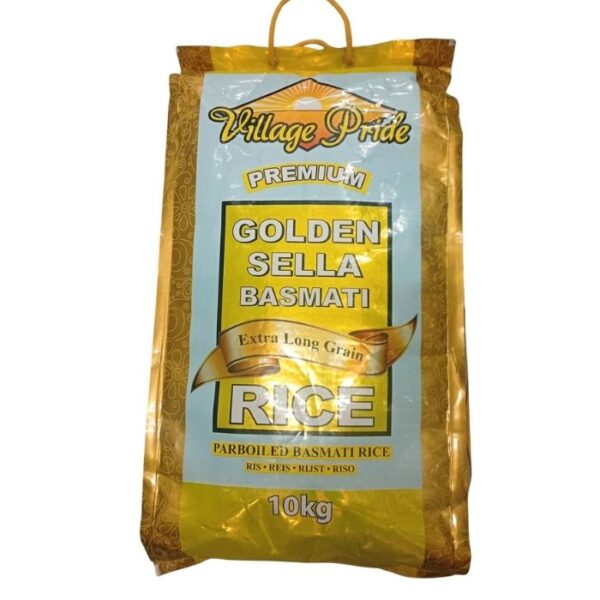 Village Pride Golden Sella Basmati Rice 10kg