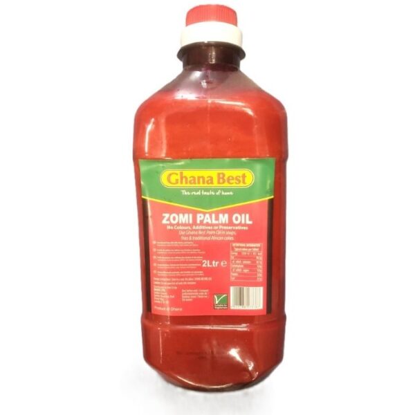 Ghana Best Zomi Palm Oil - 2 Litre