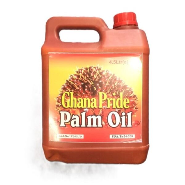 Ghana Pride Palm Oil 4.5 Litres