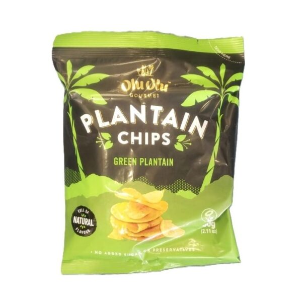 Olu Olu Plantain Chips Green Plantain