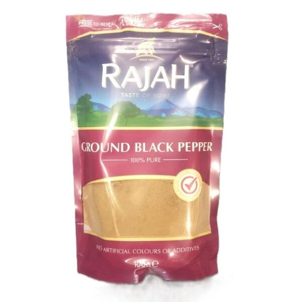 Rajah Ground Black Pepper 100g
