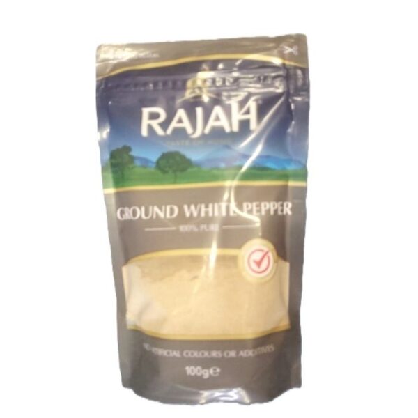 Rajah Ground White Pepper 100g