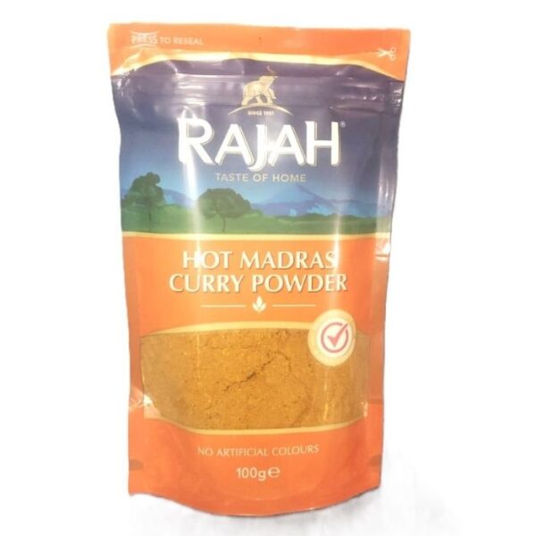 Rajah Hot Madras Curry Powder 100g
