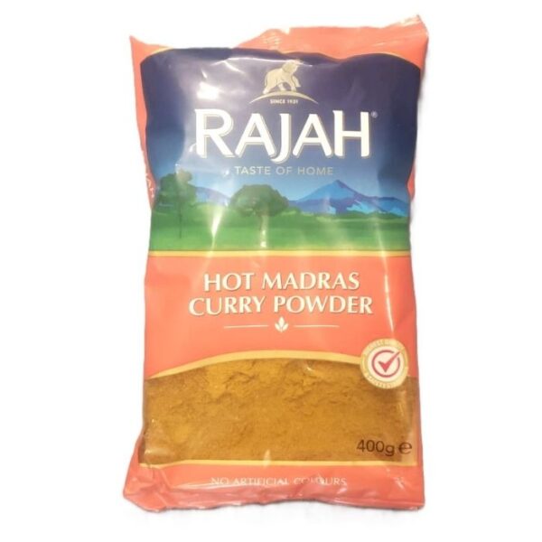 Rajah Hot Madras Curry Powder 400g