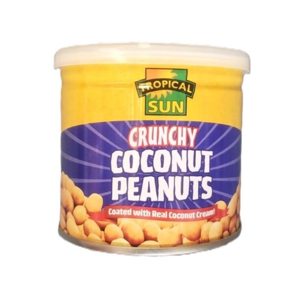Tropical Crunchy Coconut Peanuts