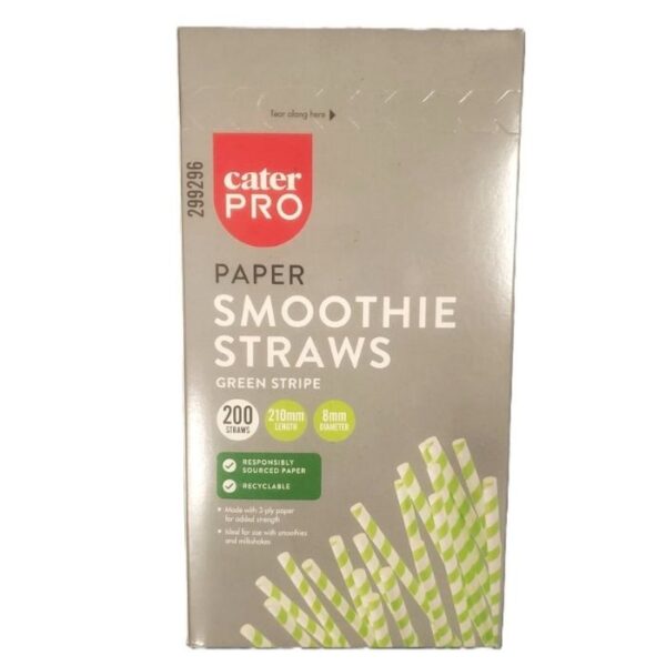 Cater Pro Paper Smoothie Straws