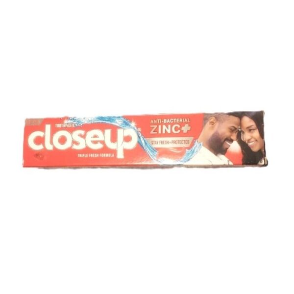 Closeup Toothpaste