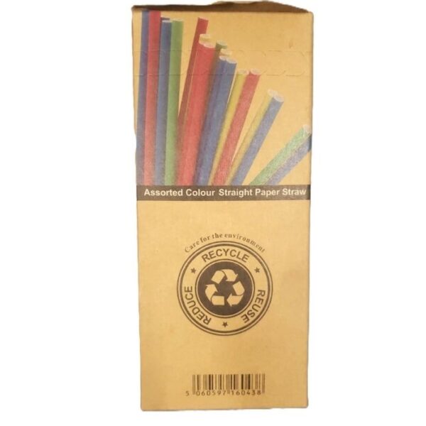 Colour Straight Paper Straw