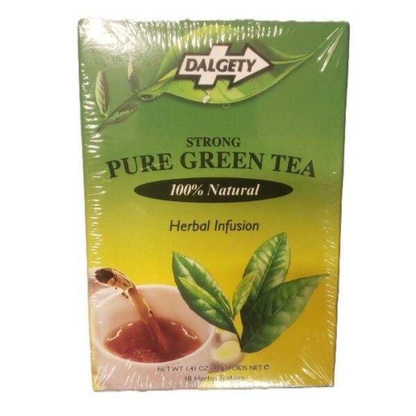 Dalgety Strong Pure Green Tea Herbal Infusion