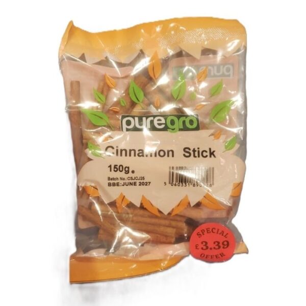 Puregro Cinnamon Stick 150g